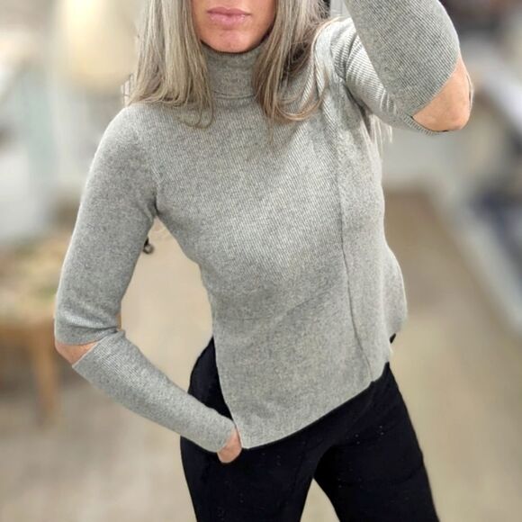 Coolio Cashmere Turtleneck  - Picture 1 of 7